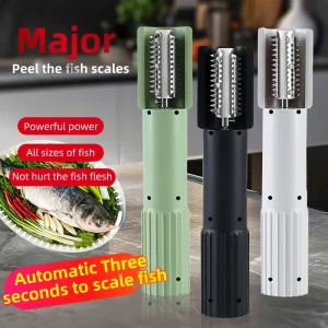 Wireless Fish Scale Remover Tool Commercial Skining and Scaling Scraper