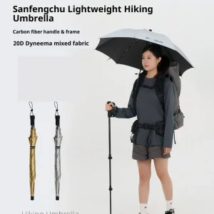 3F UL GEAR Ultra Light Hiking Umbrella, Rain and Rain dual-use Hiking Sunscreen Umbrella