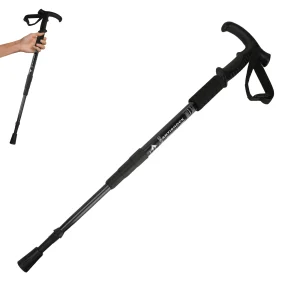 54-110cm Hiking Sticks Walking Stick Trekking Poles Mountaineering Telescopic Walking Stick for Particularly Steep Climb